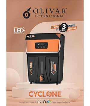 OLIVAR Cyclone RO Water Purifier Nagpur-My Aqua